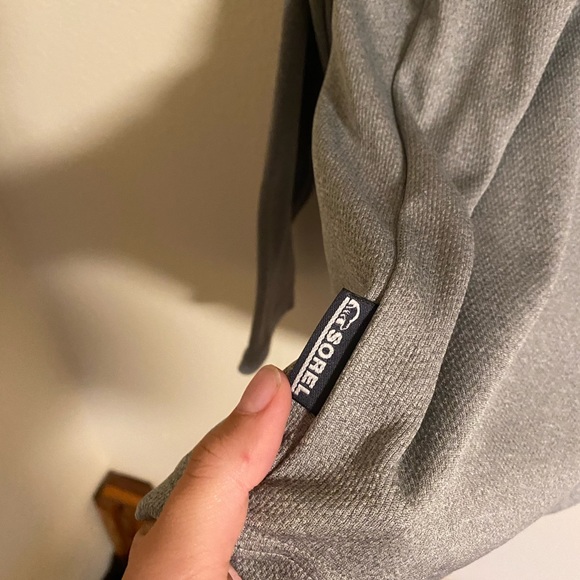 {Sorel} men’s lightweight pullover crewneck grey - Picture 4 of 7